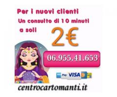 centrocartomanti offertissima 2€/ 10 min di consulto