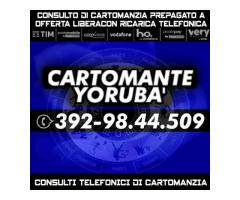 Consulto di Cartomanzia con offerta libera (ricarica telefonica) - Cartomante Yoruba'