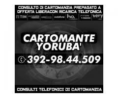 Consulto di Cartomanzia con offerta libera (ricarica telefonica) - Cartomante Yoruba'