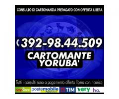 Consulto di Cartomanzia con offerta libera (ricarica telefonica) - Cartomante Yoruba'