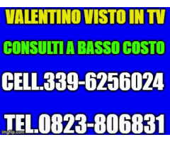 valentino cartomanzia a basso costo 339-6256024 studio 0823-806831