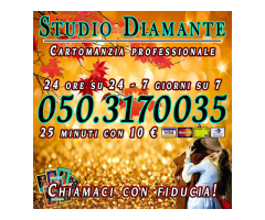 25 minuti/10 € - Cartomanzia professionale 24 ore su 24