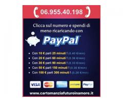 Risparmia con PayPal e tutte le carte di credito