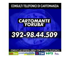 Consulto di Cartomanzia con offerta libera (ricarica telefonica) - Cartomante Yoruba'