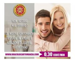 Cartomanti esperte in amore e relazioni di coppia. Consulto a basso costo