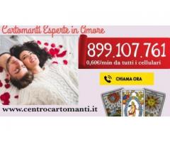 Cerchi cartomanti bravissime per un consulto sull'amore? 899.107.761