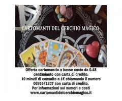 Consulti di cartomanzia da 0.45 cent/minuto 0695541837