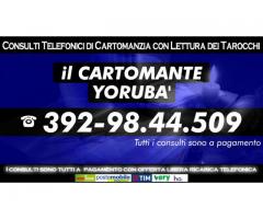 La Cartomanzia di YORUBA' è sempre con offerta liberata prepagata