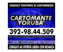 La Cartomanzia di YORUBA' è sempre con offerta liberata prepagata