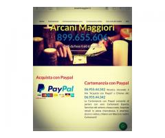 Arcani Maggiori ..ricarica con PayPal 0.40 minuto