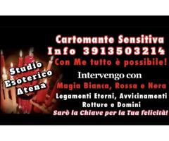 CARTOMANTE SENSITIVA RITUALISTA Tel 3913503214 STUDIO ESOTERICO ATENA