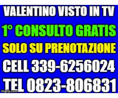 Valentino visto in tv 1 consulto gratis solo su prenotazione