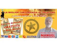 LA MIGLIOR CARTOMANZIA AL TELEFONO. CHIAMA MAGO MANUEL.cartomante-sensitivo