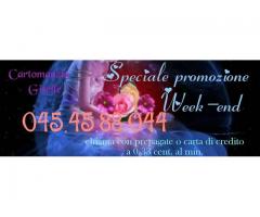 PROMOZIONE FINE SETTIMANA,CARTOMANZIA GISELLE,COMPETENZA A BASSO COSTO