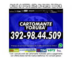 Non avere paura del domani: contatta il Cartomante YORUBA'