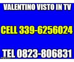 Valentino visto in tv esperienza,e qualita'fanno la differenza