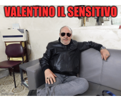 Valentino visto in tv cartomante ritualista europeo