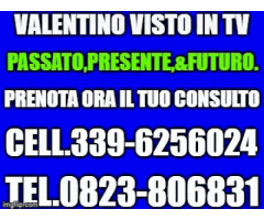 Valentino visto in tv cartomante ritualista europeo