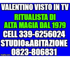 VALENTINO VISTO IN TV RITUALISTA DEL PARANORMALE