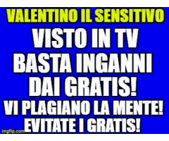 Valentino il sensitivo maestro eccelso di cartomanzia e scienze esoteriche