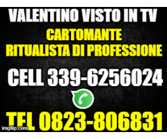 Valentino visto in tv cartomante ritualista europeo