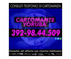 Entra in contatto telefonico con il Cartomante YORUBÀ