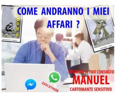 LA MIGLIORE CARTOMANZIA AL TELEFONO. CHIAMA MAGO MANUEL.cartomante-sensitivo