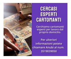 CERCHIAMO CARTOMANTI ESPERTI