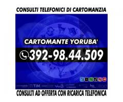 Ascolta la voce del destino: consulta la cartomanzia del Cartomante YORUBA' ora!