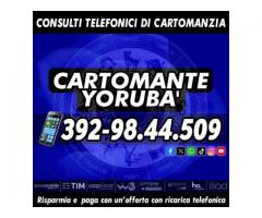 Ascolta la voce del destino: consulta la cartomanzia del Cartomante YORUBA' ora!