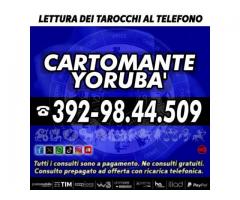 Consulto telefonico con il Cartomante YORUBA'