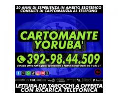 YORUBA' IL CARTOMANTE - VISTO IN TV