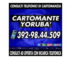 Offerta imperdibile con il Cartomante Yorubà. Consulto con offerta