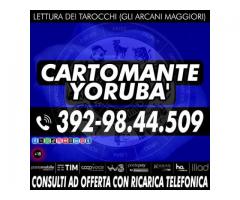 Richiedi subito 1 consulto di Cartomanzia con Yorubà