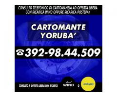 Consulto di Cartomanzia con offerta libera (ricarica telefonica WIND) - Cartomante Yoruba'