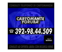 Consulto di Cartomanzia con offerta libera (ricarica telefonica WIND) - Cartomante Yoruba'